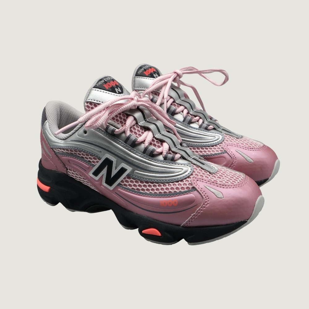 New Balance 1000 Pink and Silver Women's Sneakers